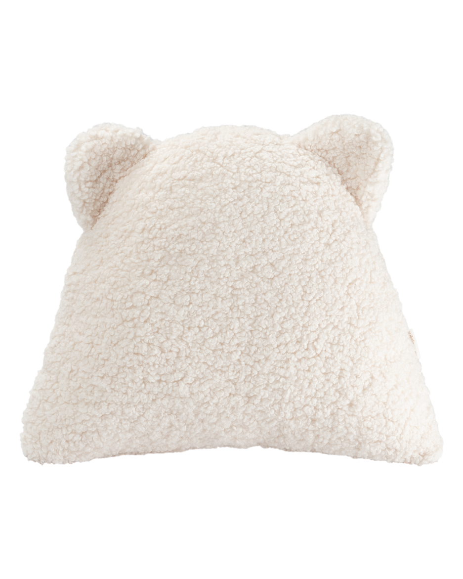 wigiwama-coussin-ours-cream-white-teddy image 1