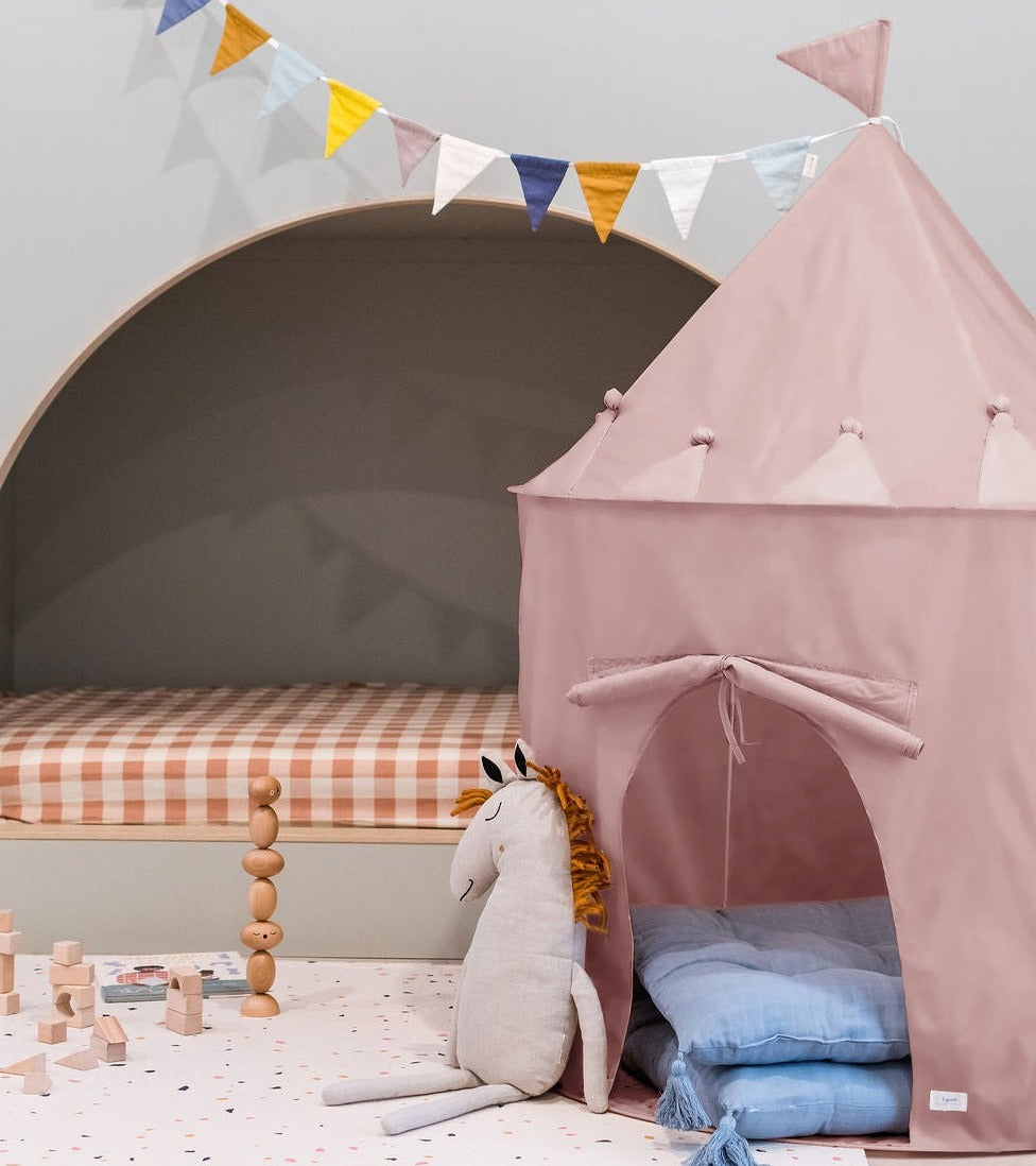 3-sprouts-tente-de-jeu-enfant-tissu-recycl-rose image 4