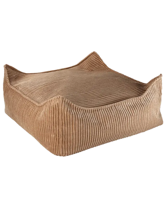 wigiwama-ottoman-carr-coussin-de-sol-velours-c-tel-toffee image 1