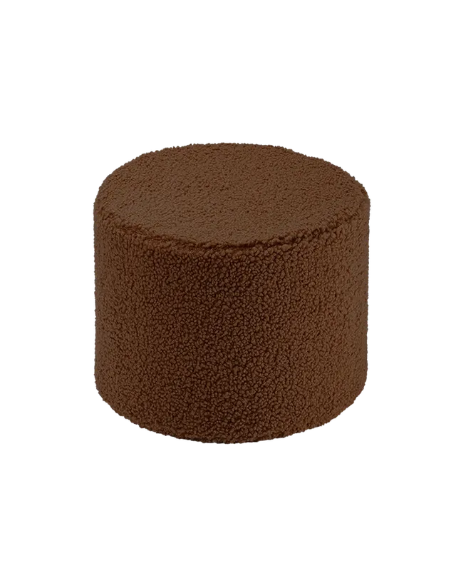 wigiwama-pouf-warm-hazel-pouf-enfant-teddy image 1