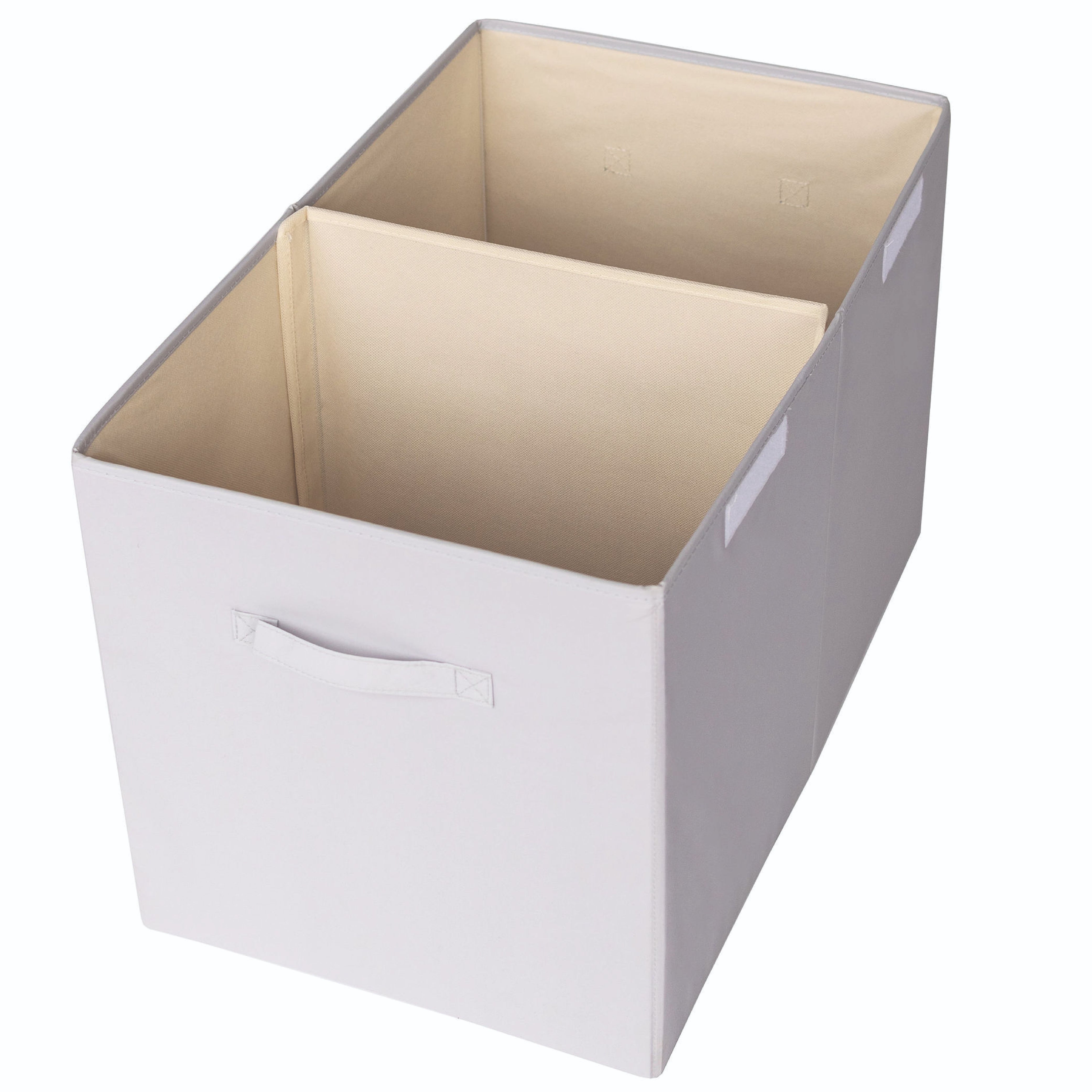 3-sprouts-coffre-de-rangement-pliable-en-tissu-recycl-gris image 3