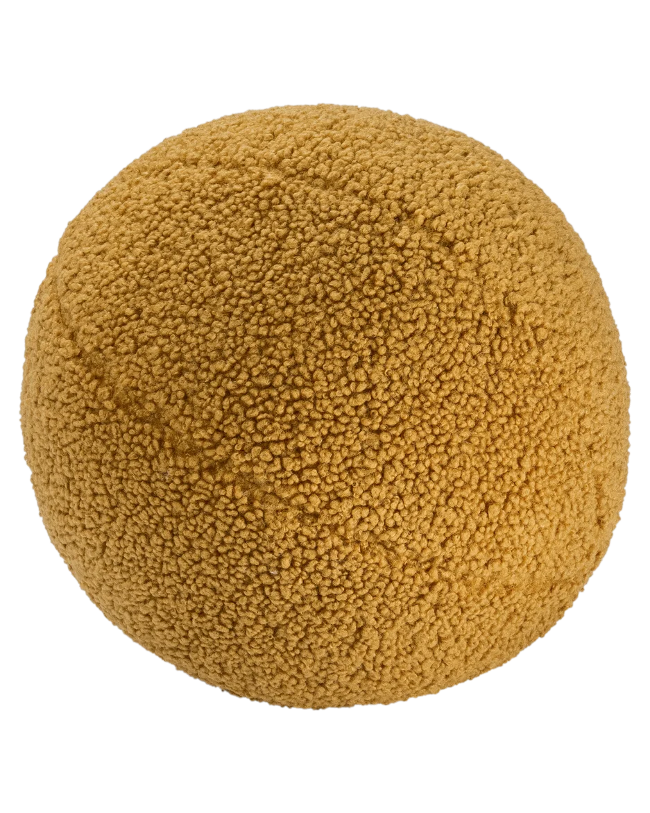 wigiwama-coussin-boule-maple-en-tissu-teddy image 1